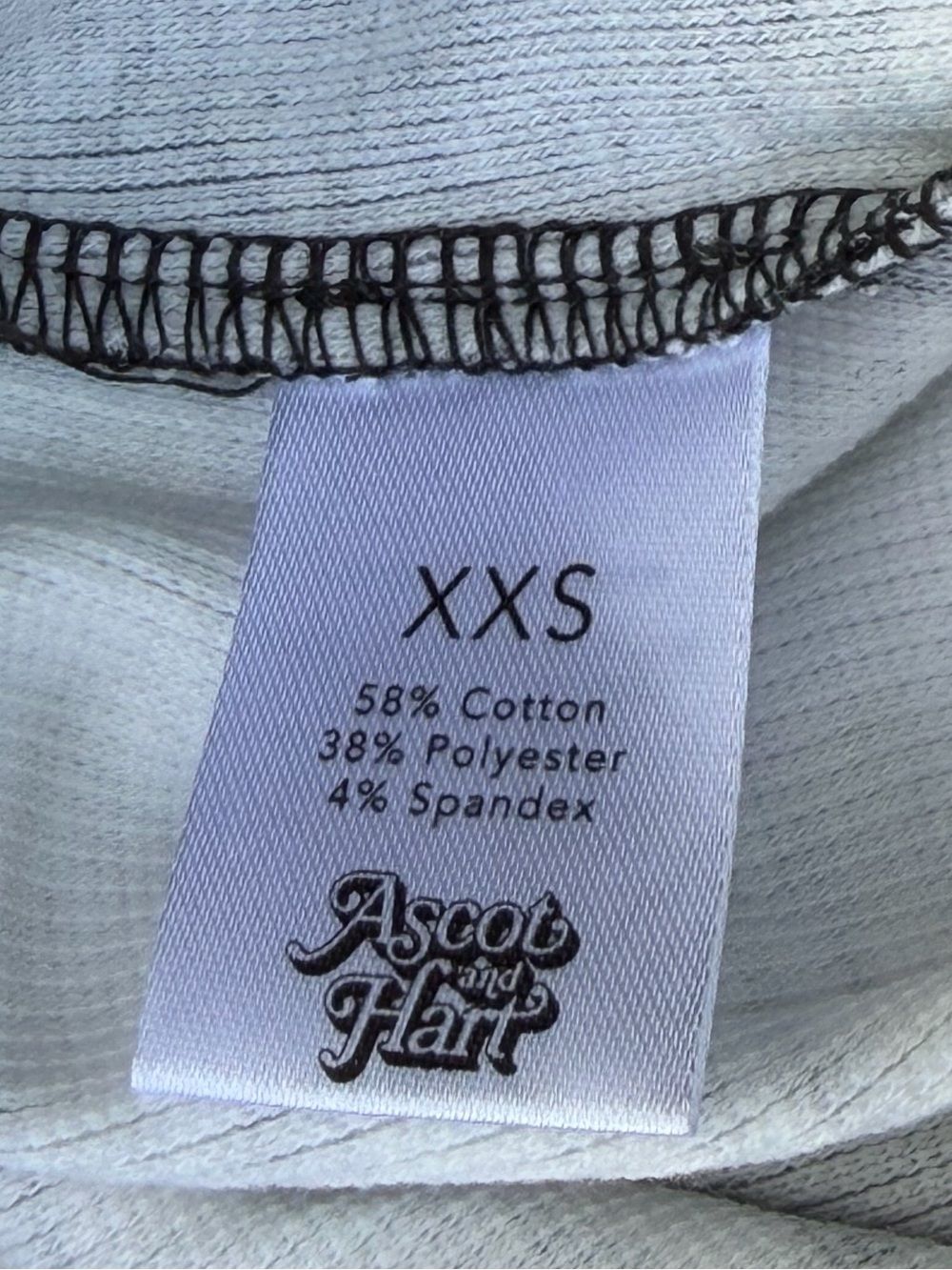 Ascot + Hart Checkered Wide Leg Pants Black White Xxs Graphic Retro Loungewear — image 6 of 8